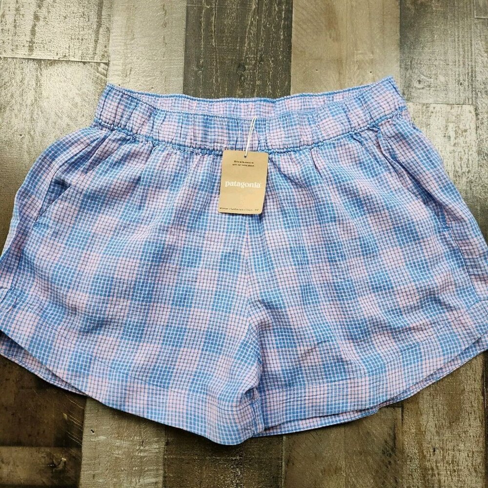 Patagonia Blue and Pink Women's Shorts